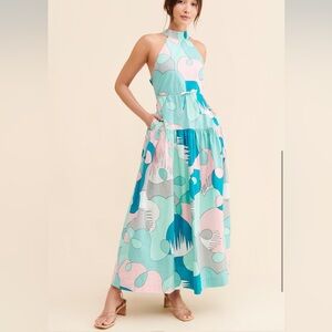 SWF Cross Back Maxi Dress
